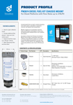 P903074 Diesel Fuel Kit Chassis Mount Flow Rates up to 379LPH